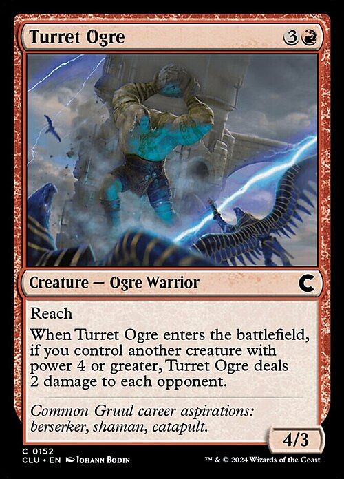 Turret Ogre Card Front