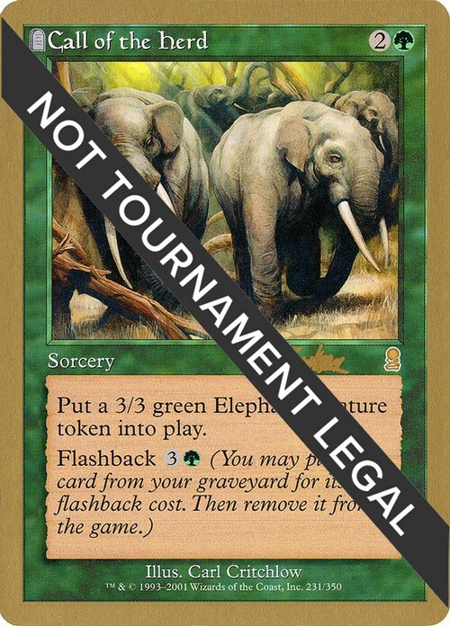 Call of the Herd Card Front