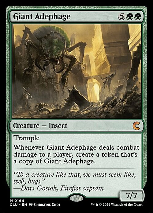Giant Adephage Card Front