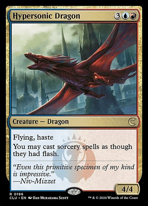 Hypersonic Dragon Card Front
