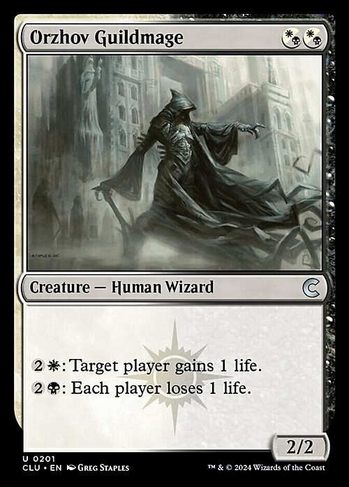 Orzhov Guildmage Card Front