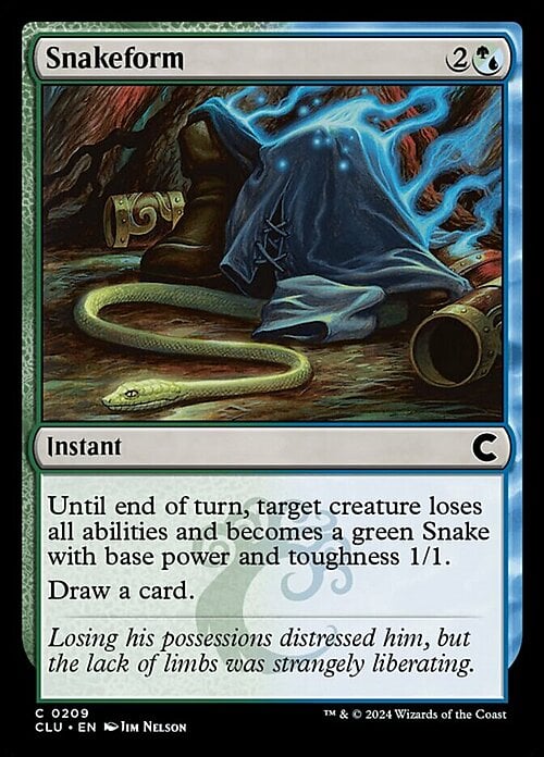 Snakeform Card Front