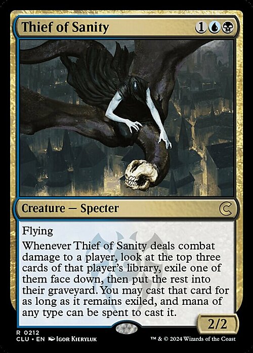 Thief of Sanity Card Front