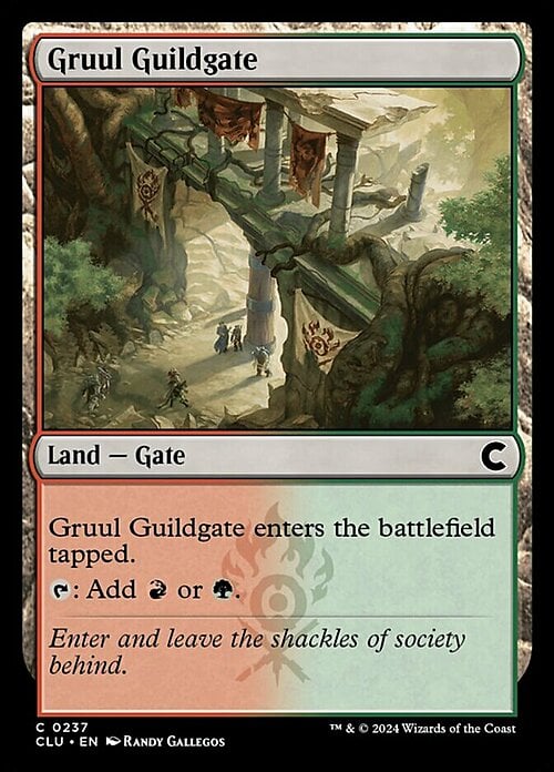 Gruul Guildgate Card Front