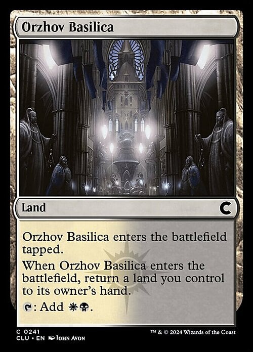 Orzhov Basilica Card Front