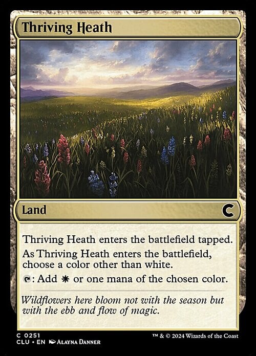 Thriving Heath Card Front