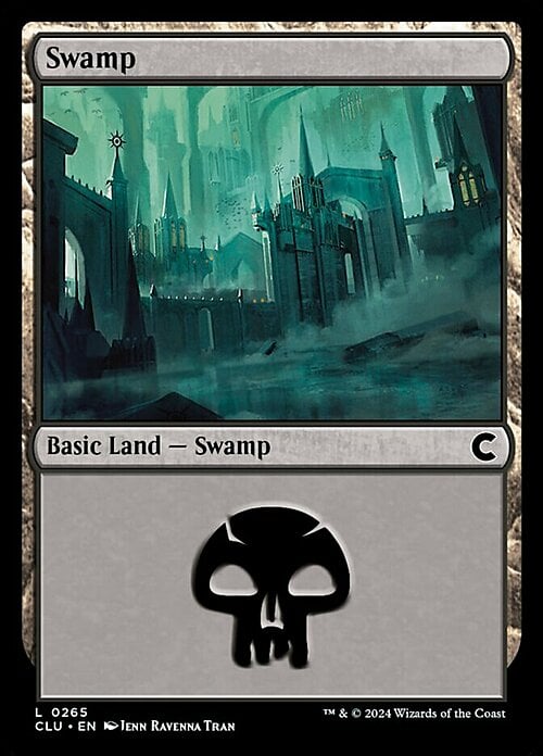 Swamp Card Front