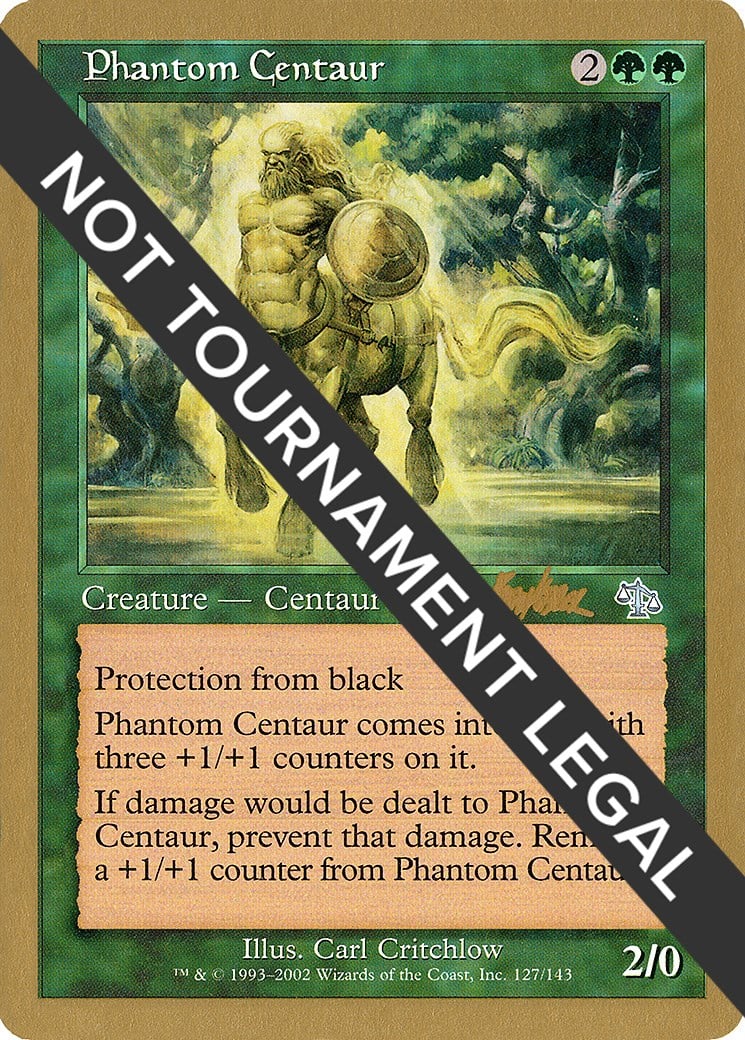 Phantom Centaur WCD 2002: Brian Kibler | Magic | CardTrader Phantom Centaur WCD 2002: Brian Kibler | Magic | CardTrader