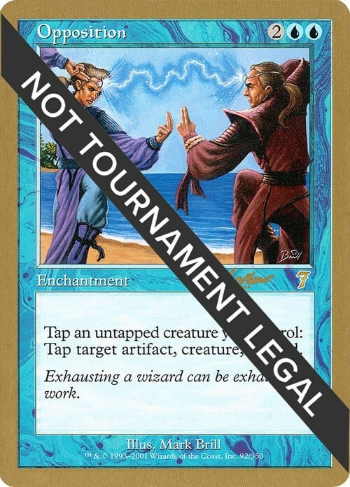 Opposizione Card Front