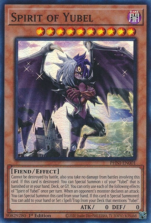Spirit of Yubel Card Front