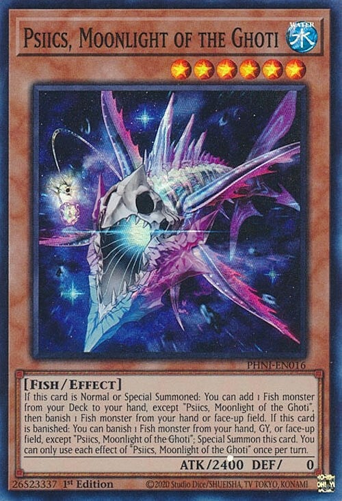 Psiics, Moonlight of the Ghoti Card Front