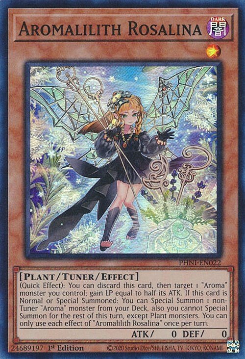 Aromalilith Rosalina Card Front