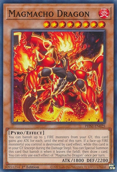 Magmacho Dragon Card Front