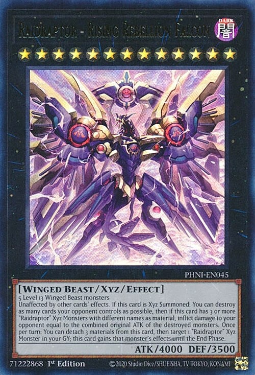 Raidraptor - Rising Rebellion Falcon Card Front