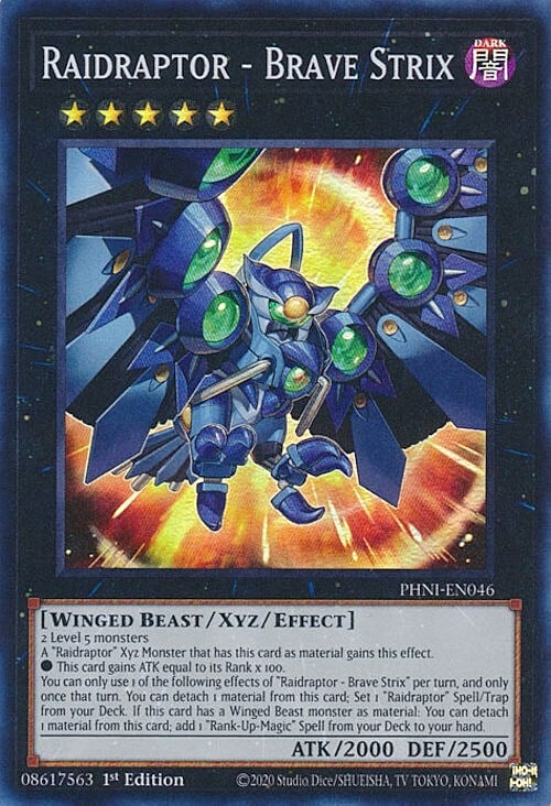 Raidraptor - Brave Strix Card Front