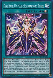 Rise-Rank-Up-Magic Raidraptor's Force · Super Rare 056