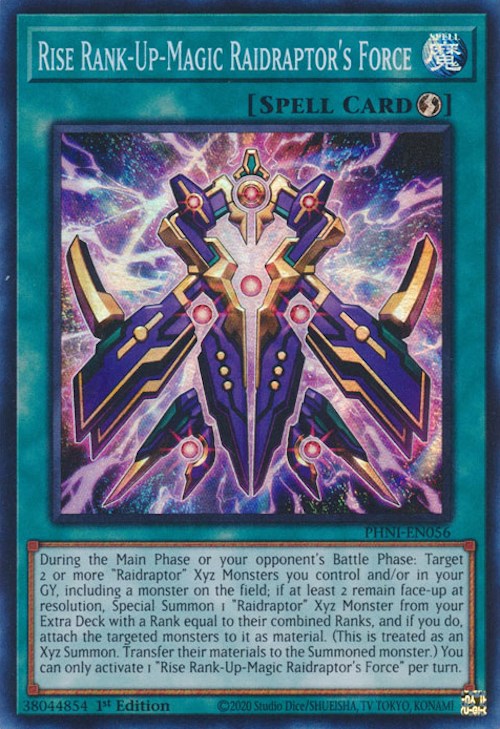 Rise-Rank-Up-Magic Raidraptor's Force Phantom Nightmare | Yu-Gi-Oh ...
