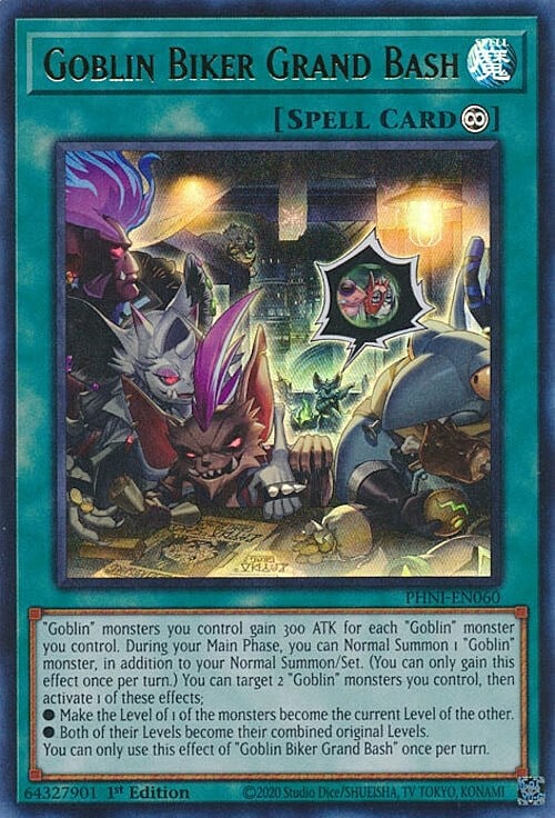 Goblin Biker Grand Bash Card Front