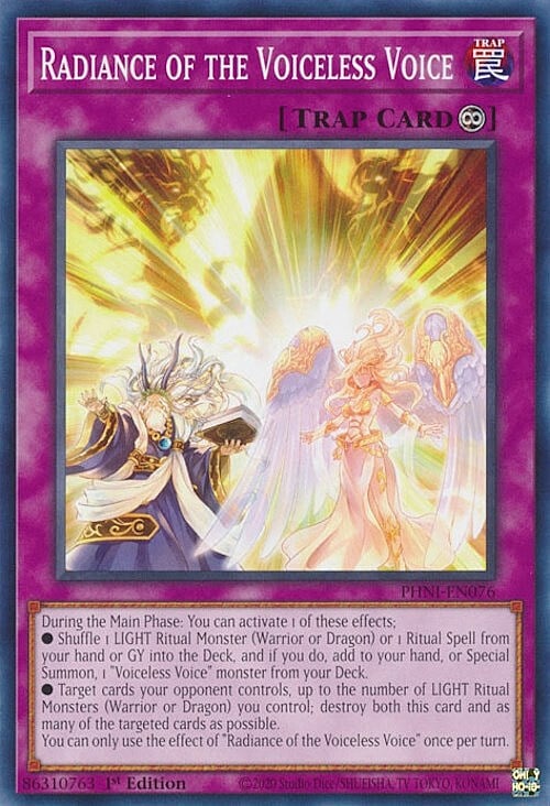 Radiance of the Voiceless Voice Card Front