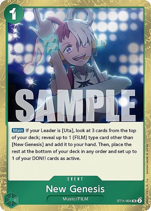 New Genesis Card Front