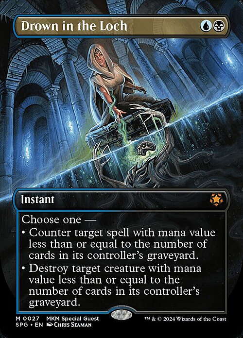 Drown in the Loch Card Front