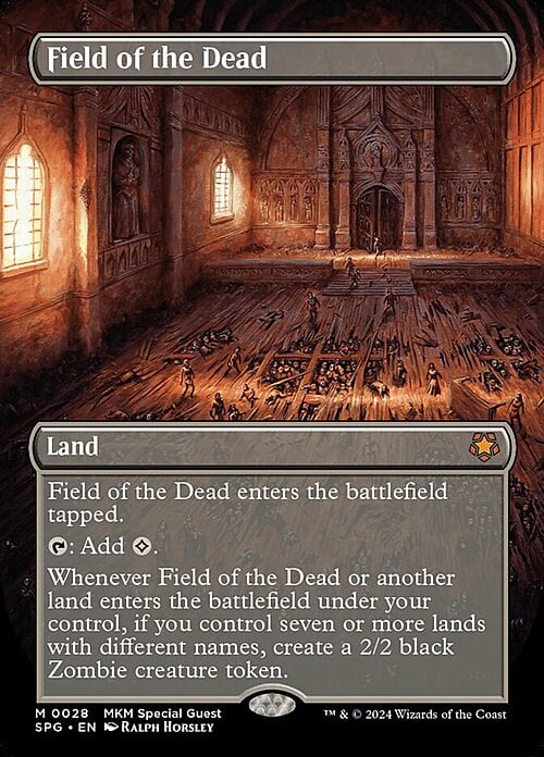 Field of the Dead Card Front