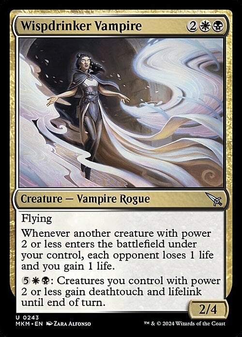 Vampira Succhiavita Card Front