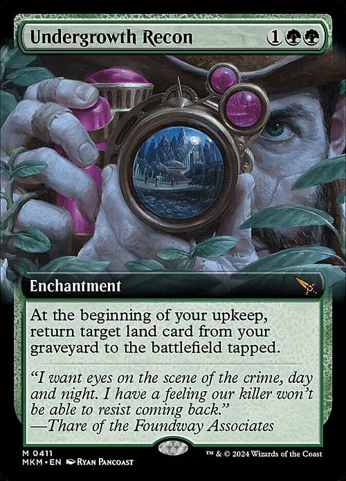 Undergrowth Recon Card Front