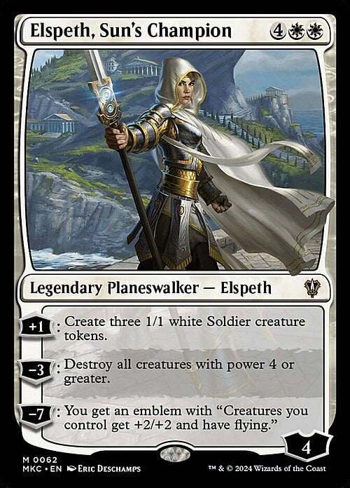 Elspeth, Campionessa del Sole Card Front