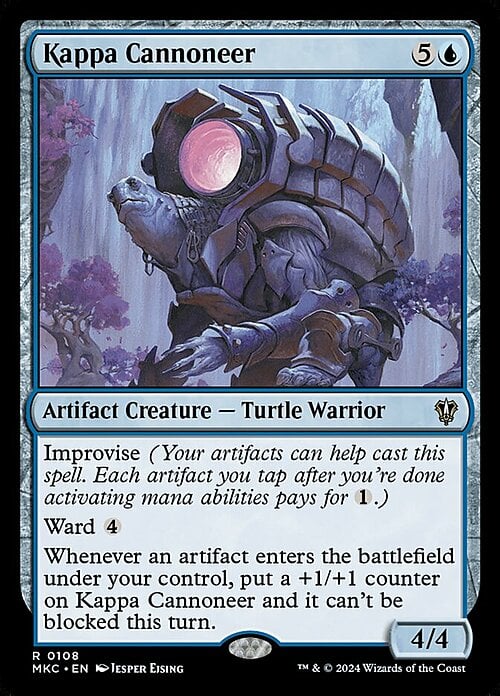 Kappa Cannoneer Card Front