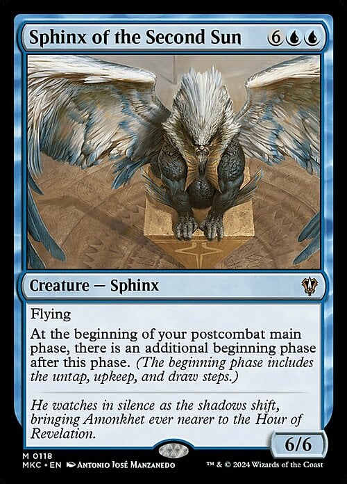 Sphinx of the Second Sun Card Front