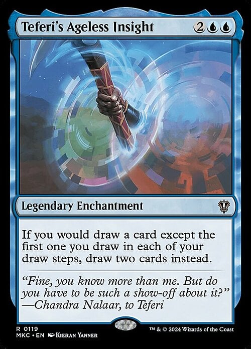Teferi's Ageless Insight Card Front