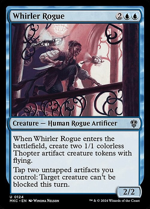 Whirler Rogue Card Front