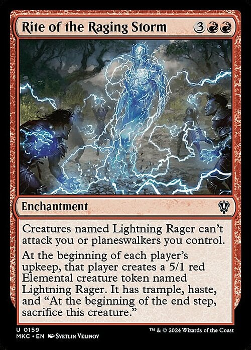 Rite of the Raging Storm Card Front
