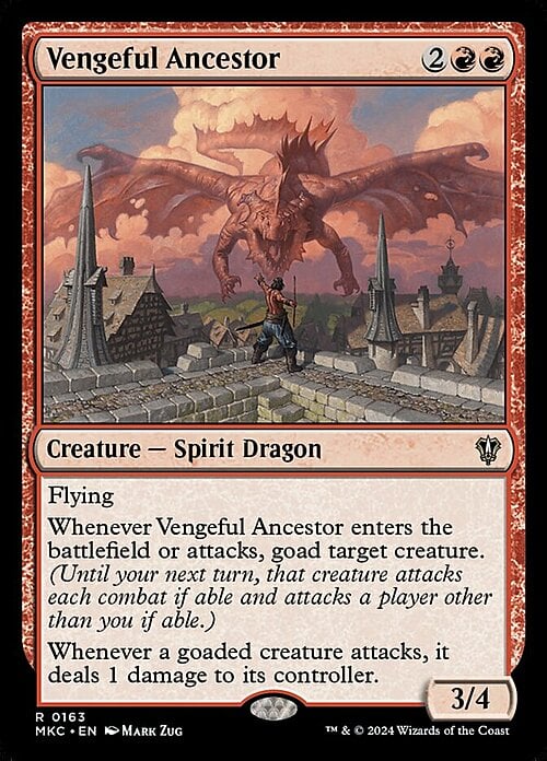 Vengeful Ancestor Card Front