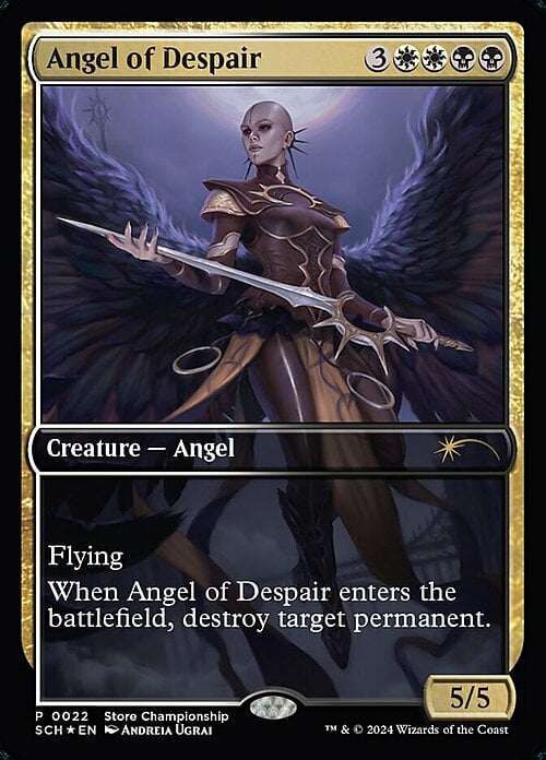 Angel of Despair Card Front