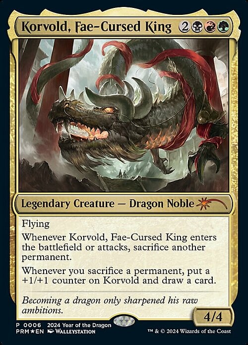 Korvold, Fae-Cursed King Card Front