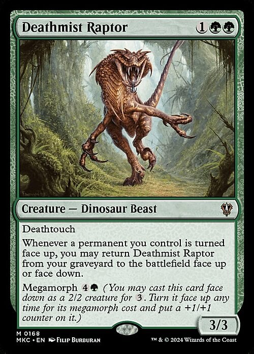 Deathmist Raptor Card Front