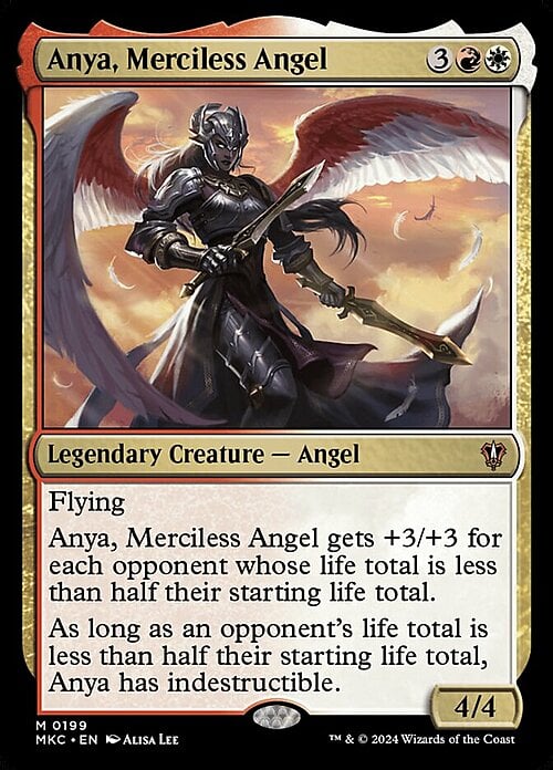 Anya, Merciless Angel Card Front
