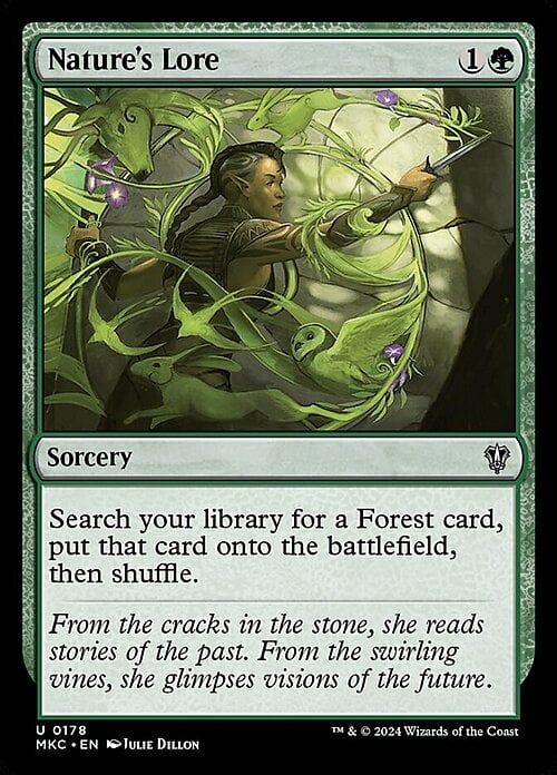 Nature's Lore Card Front
