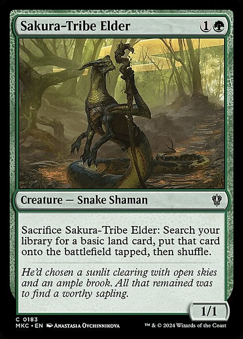 Sakura-Tribe Elder Card Front