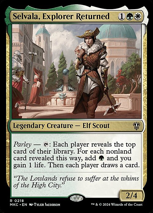 Selvala, Explorer Returned Card Front