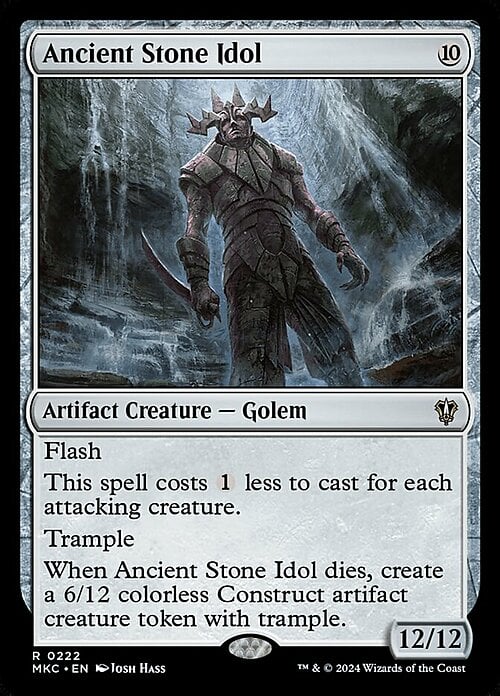 Ancient Stone Idol Card Front