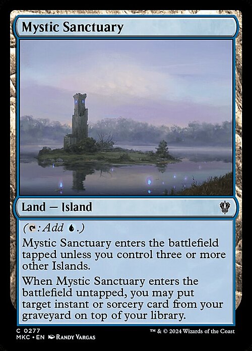 Santuario Mistico Card Front