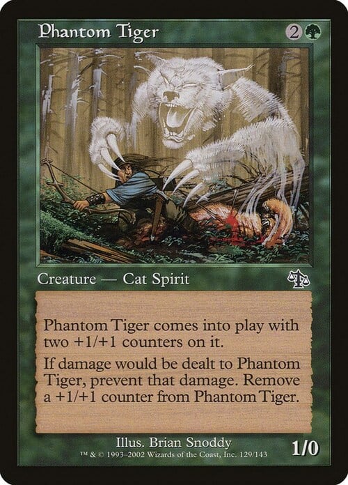 Tigre Fantasma Card Front