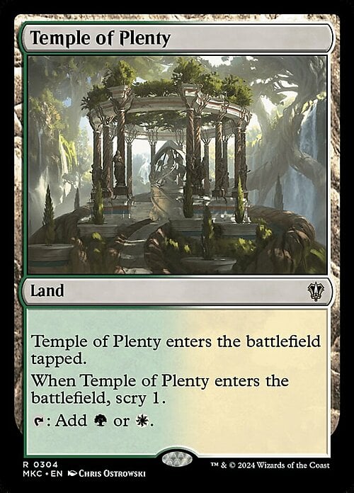 Templo de la abundancia Frente