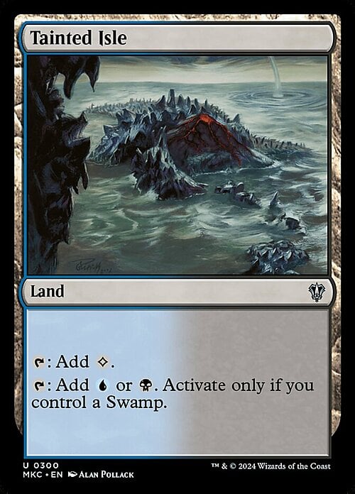 Isola Contaminata Card Front