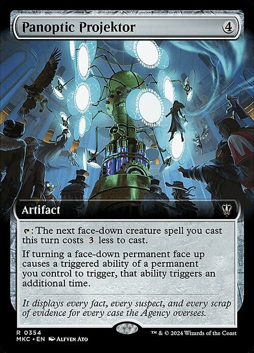 Panoptic Projektor Card Front