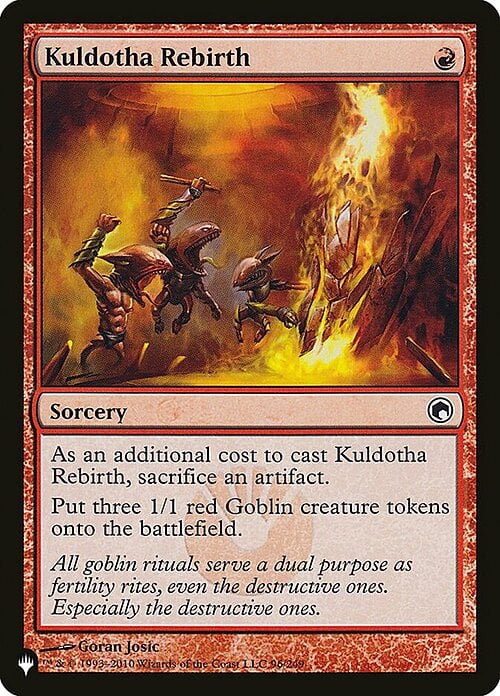 Kuldotha Rebirth Card Front