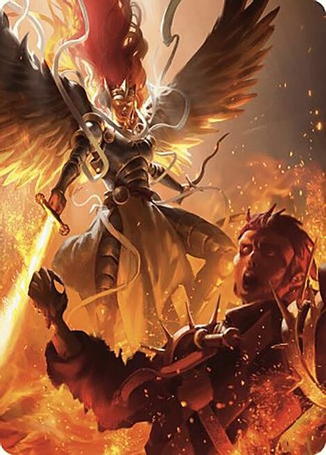 Art Series: Warleader's Call Card Front